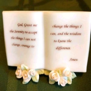 SERAPHIM CLASSICS Serenity Prayer Plaque ROMAN 2003